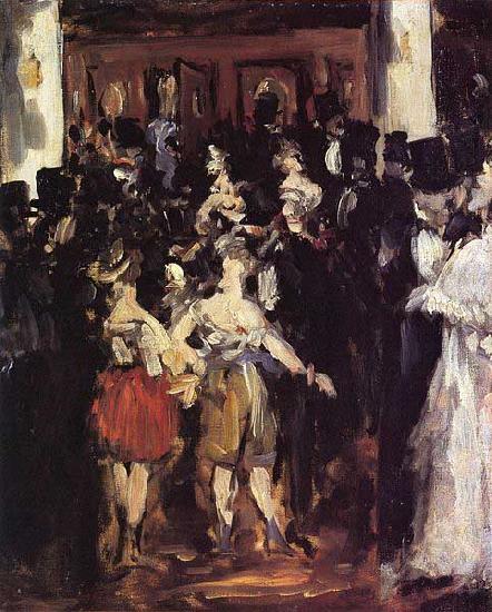 Edouard Manet Le bal de l'Opera oil painting image